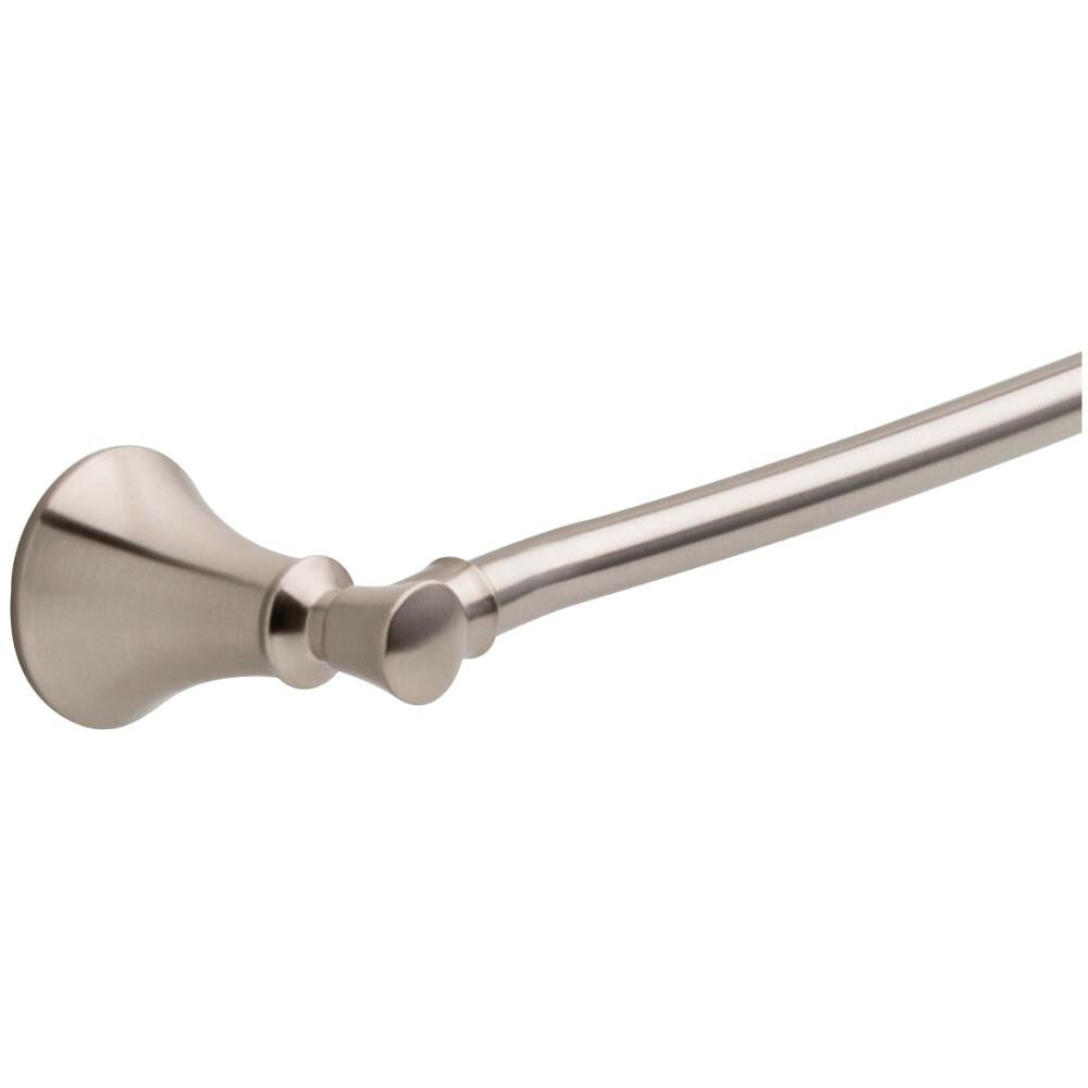 Delta Valdosta 18-in Satin Nickel Wall Mount Single Towel Bar