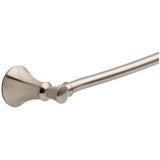 Delta Valdosta 18-in Satin Nickel Wall Mount Single Towel Bar