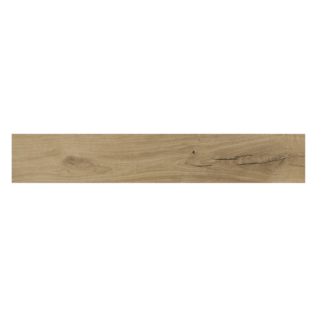 American Olean Woodstory Natural Oak 6-in x 36-in Porcelain Wood Look Tile (Actual: 35.43-in x 5.87-in)