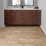 American Olean Woodstory Natural Oak 6-in x 36-in Porcelain Wood Look Tile (Actual: 35.43-in x 5.87-in)