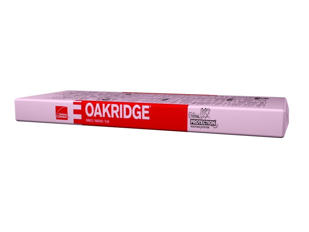 Owens Corning Oakridge 32.8-sq ft Artisan Twilight Black Laminated Architectural Roof Shingles