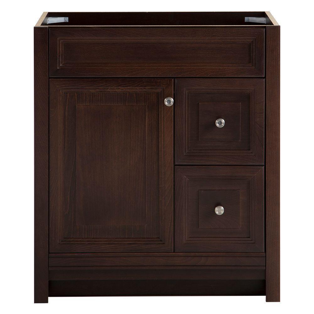 Brinkhill 36 in. W x 34 in. H x 22 in. D Bath Vanity Cabinet Only in Flagstone - Super Arbor