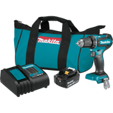 Makita 18V LXT Lithium‑Ion Compact Brushless Cordless 1/2 in. Driver‑Drill Kit with (1) 3.0Ah Battery (XFD131)