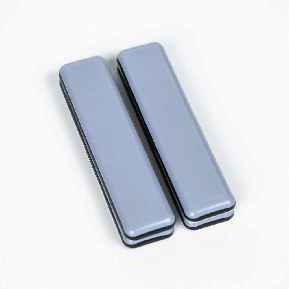4 in. x 15/16 in. Rectangle Magic Sliders (4-Pack) - Super Arbor