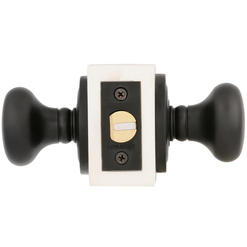 Estate Classic Oil Rubbed Bronze Bed/Bath Door Knob - Super Arbor