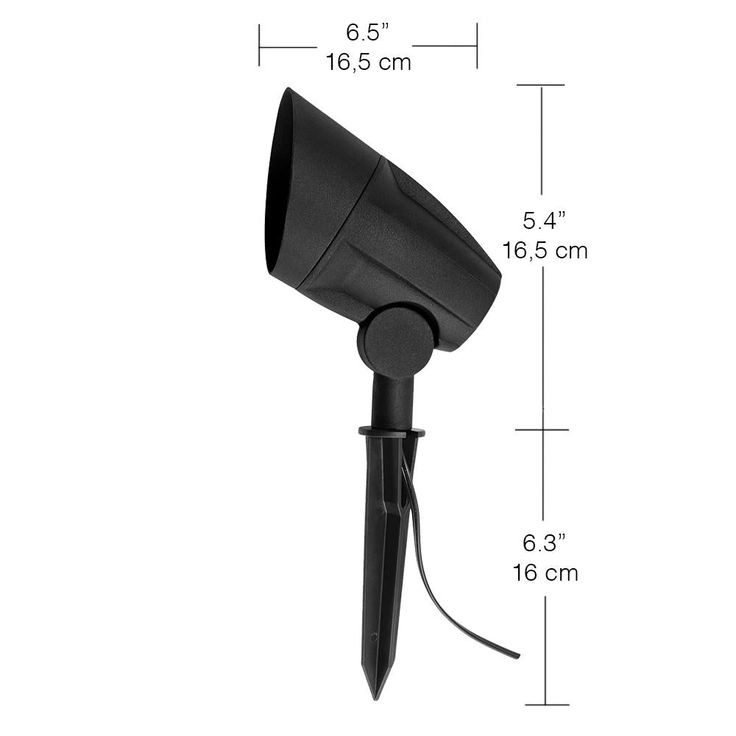 Low Voltage 50-Watt Black Outdoor Landscape Flood Light T3 Halogen Bulb