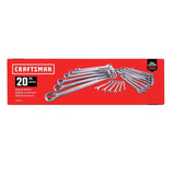 Craftsman 12 Point Metric Combination Wrench Set, 20 pc