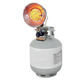 Single Burner 15,000 BTU Radiant Tank Top Propane Portable Heater - Super Arbor