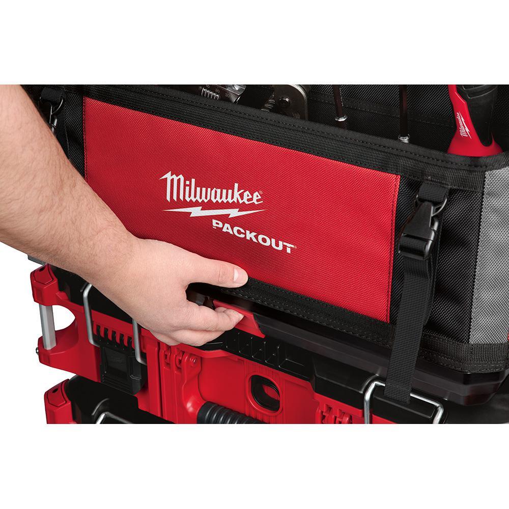 20 in. PACKOUT Tote with Screwdriver Set (8-Piece) - Super Arbor