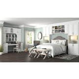 Hampton Assembled 30x34.5x24 in. Sink Base Kitchen Cabinet in Satin White