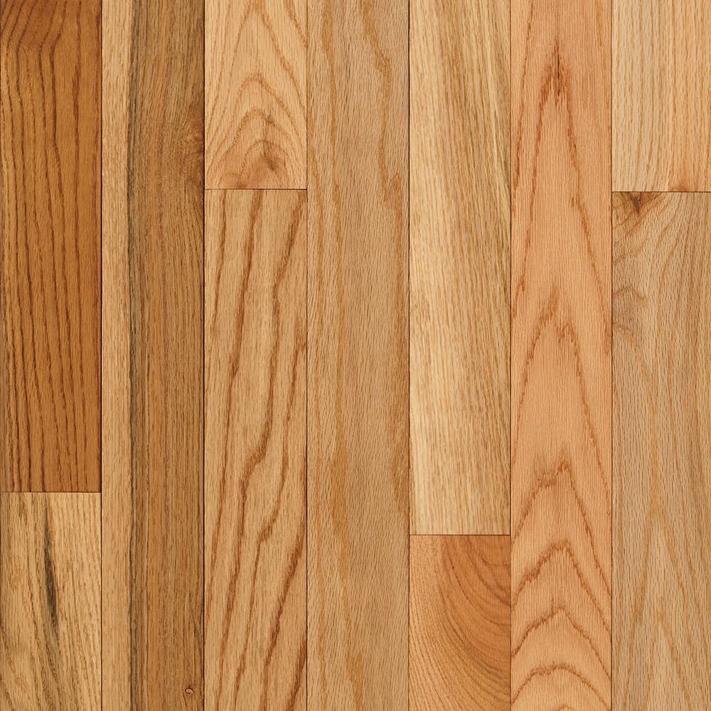 Bruce Plano Oak Gray 3/4 in. Thick x 3-1/4 in. Wide x Varying Length Solid Hardwood Flooring (22 sq. ft. / case) - Super Arbor