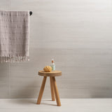 Nashville White 24x48 Matte Porcelain Tile - Travertine Look
