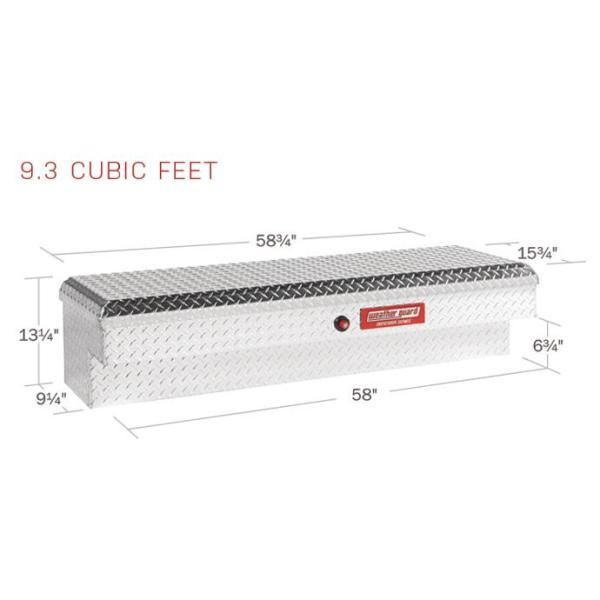 Weather Guard Defender Aluminum Lo-Side Truck Box (58 in. x 15 in. x 13 in.) - Super Arbor