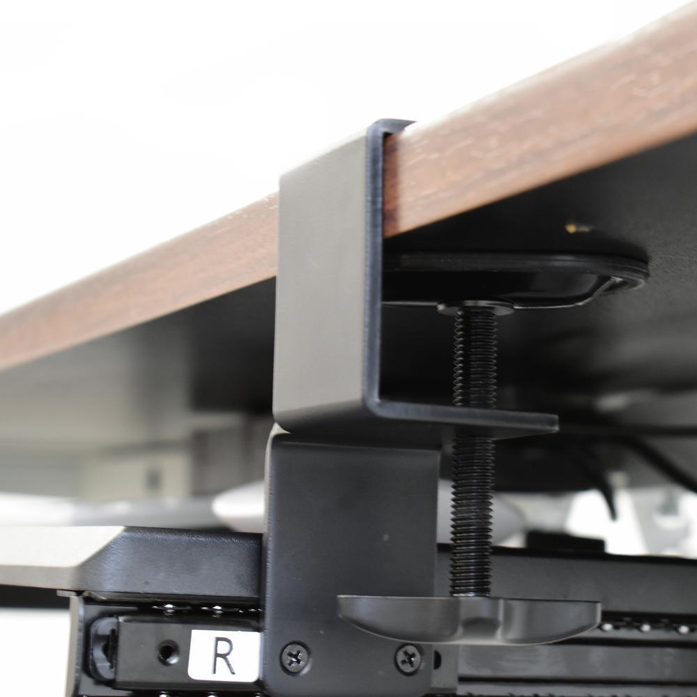 AIRLIFT 360 Clamp-On Extra-Wide Under Desk Sliding Ball-Bearing Keyboard Tray - Super Arbor