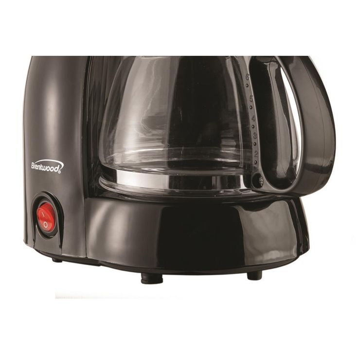 4-Cup Black Coffee Maker
