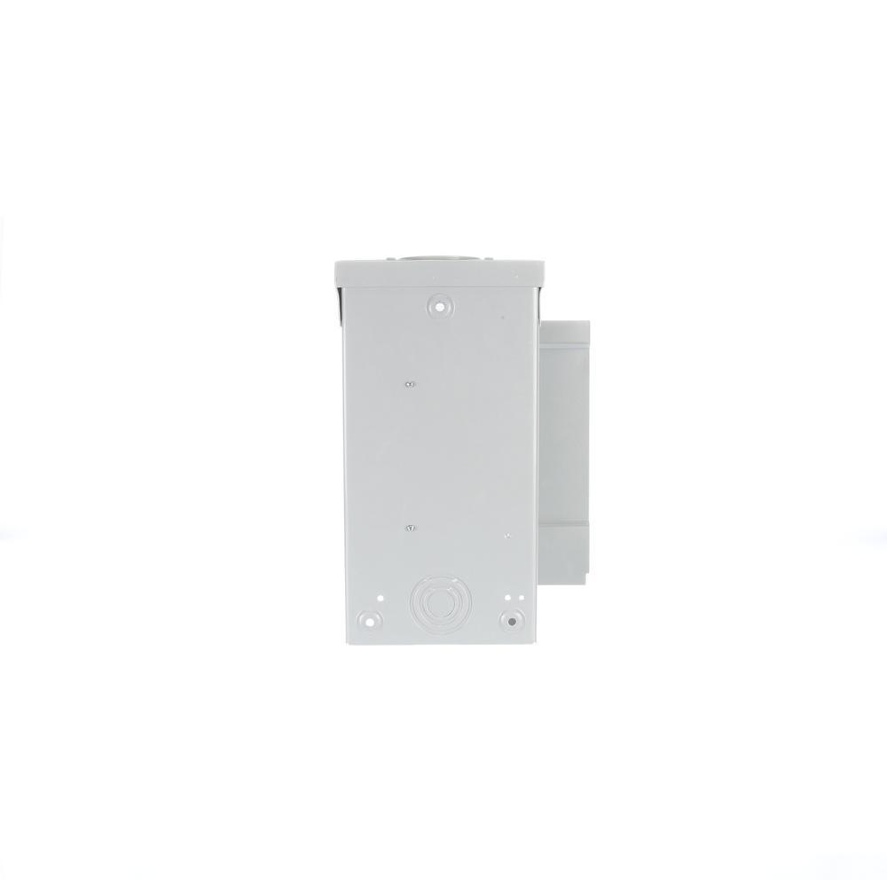100 Amp 2-Space 4-Circuit Main Breaker Outdoor Rated Trailer Panel - Super Arbor