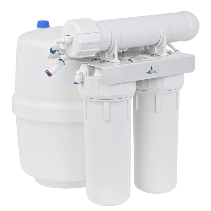 Three Stage 23.3 GPD Reverse Osmosis Water Treatment System