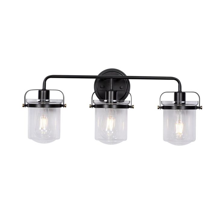 Jaxon 3-Light Oil Rubbed Bronze Interior Bar Bath Light