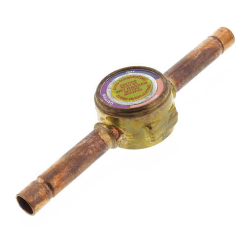 Emerson Flow Controls 065406 moisture indicator - front view (Product Type: Moisture Indicator)