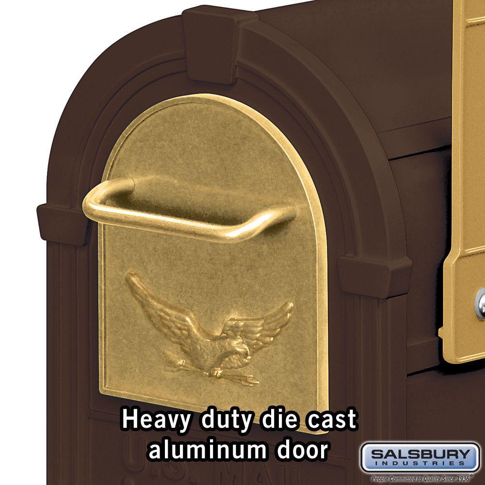 4800 Series Eagle Rural Post-Mount Mailbox - Super Arbor