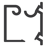 Fixed Wall Mount for 20 in. - 57 in. TVs - Super Arbor