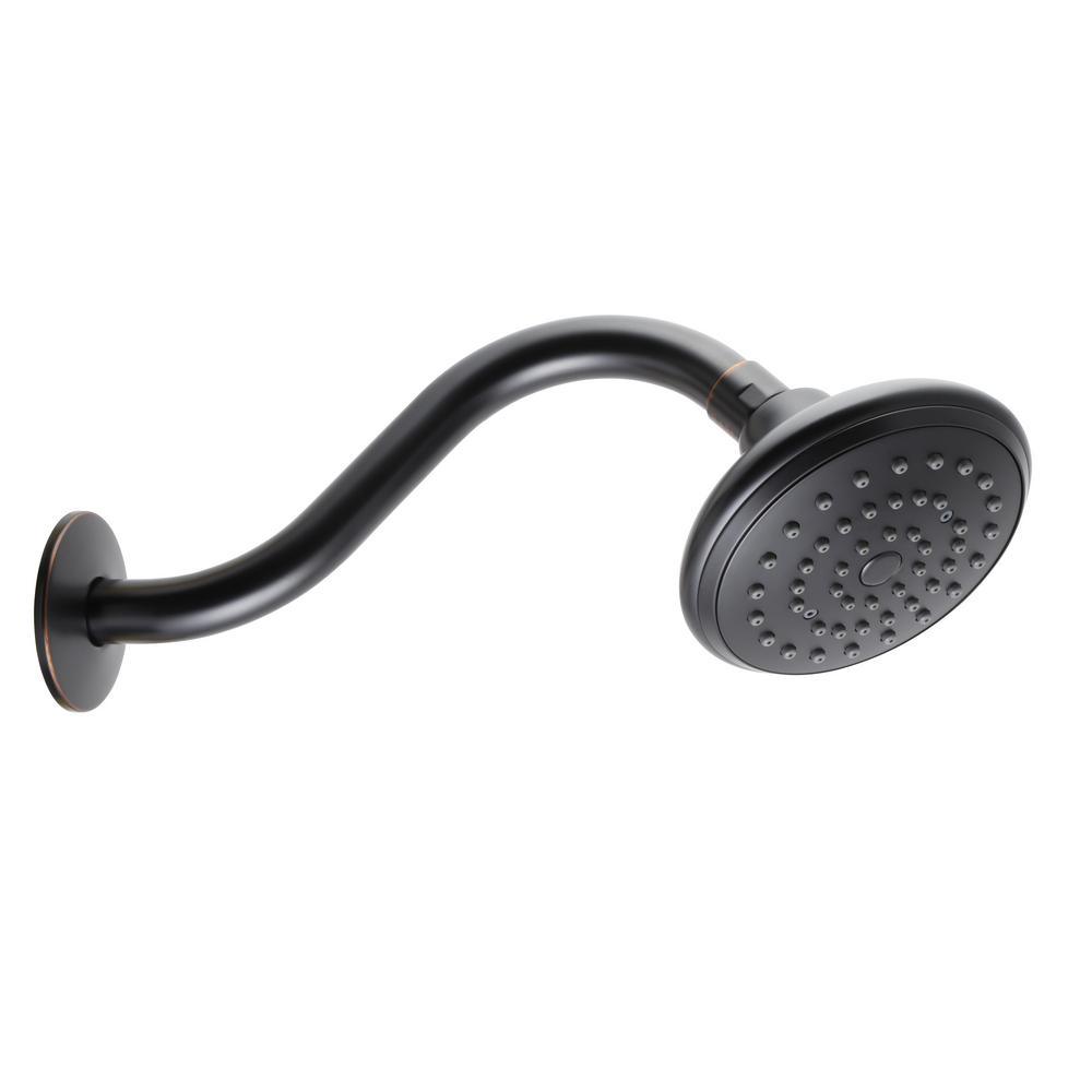 Oakmont 2-Handle 1-Spray Tub and Shower Faucet in Oil Rubbed Bronze (Valve Included) - Super Arbor