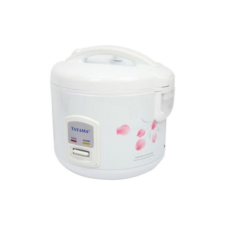 10-Cup White Rice Cooker with Steamer and Non-Stick Inner Pot