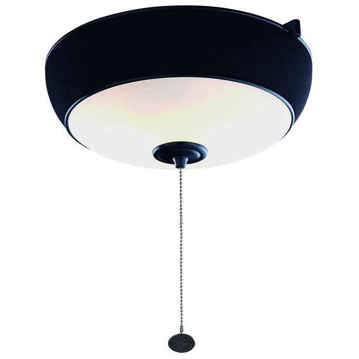 Natural Iron Ceiling Fan Audio Light Kit with Bluetooth Technology