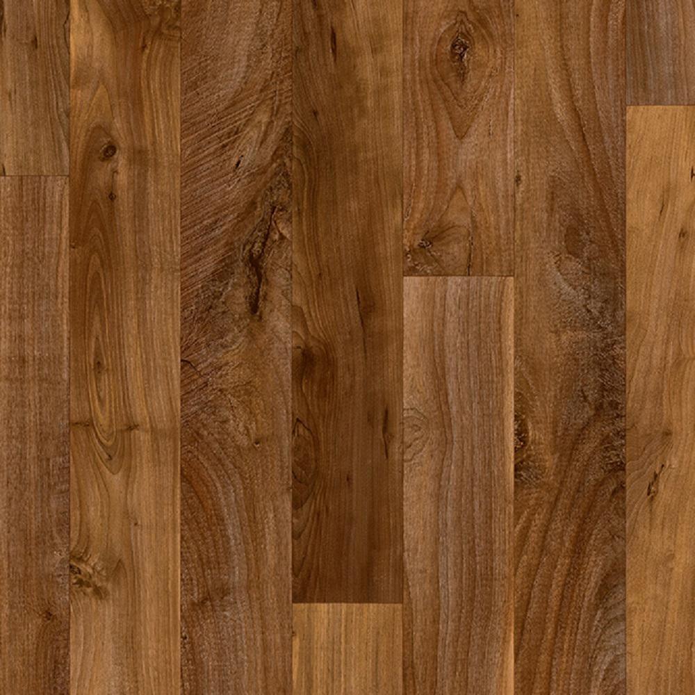 IVC Trinity Brown Residential Vinyl Sheet, Sold by 13.2 ft. Wide x Custom Length - Super Arbor