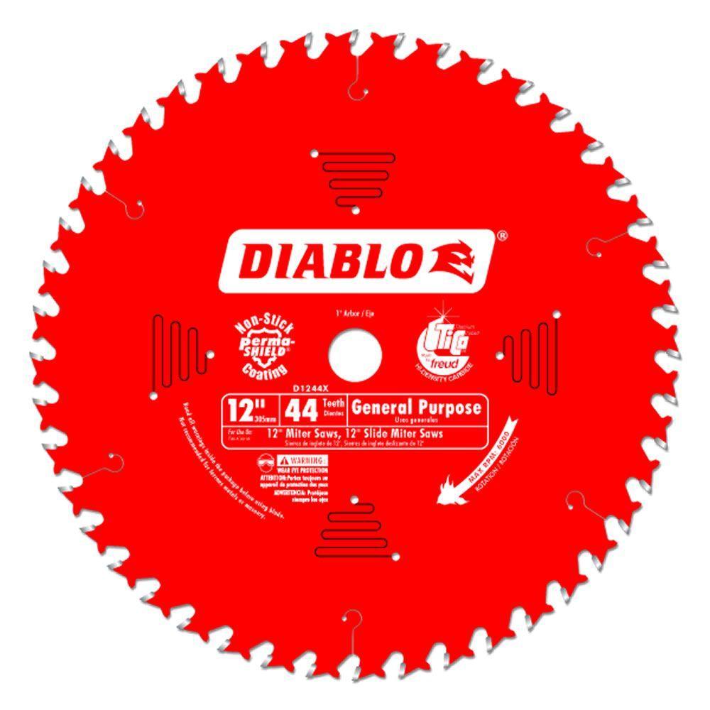 12 in. x 44-Teeth General Purpose Saw Blade - Super Arbor