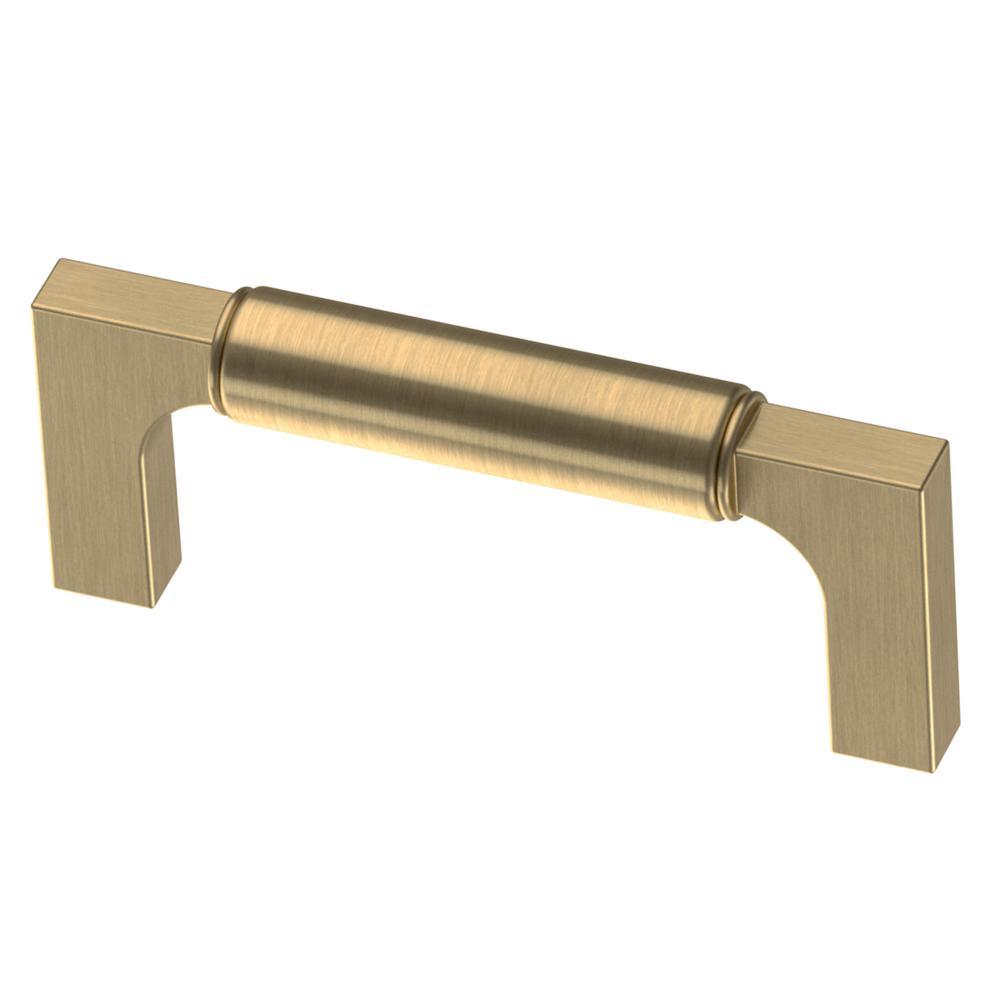 Artesia 8-13/16 in. (224mm) Center-to-Center Champagne Bronze Drawer Pull - Super Arbor