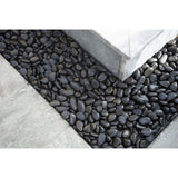 MSI Black Polished 0.5 cu. ft . 0.25 to 0.75 in. Pebbles 40 lb. Bag