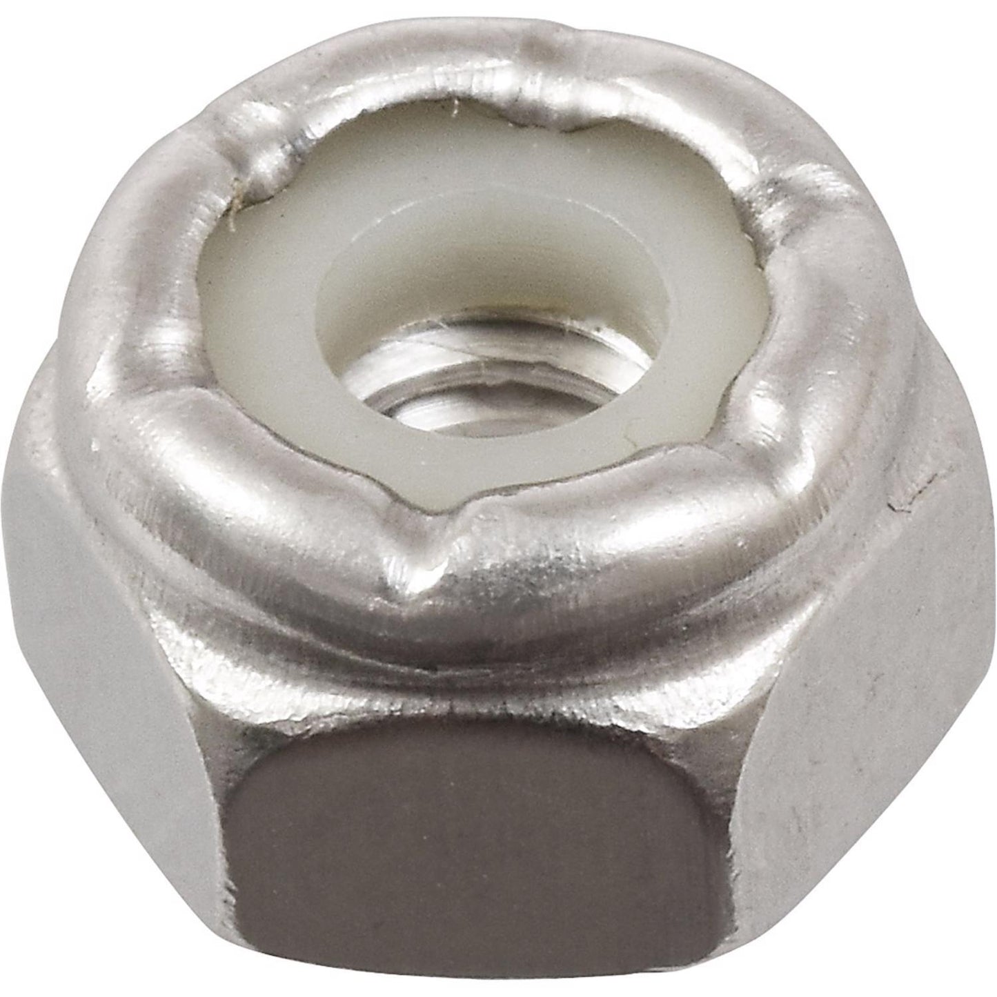 Hillman #8-32 Stainless Steel USS Nylon Insert Lock Nut, 100-Pack