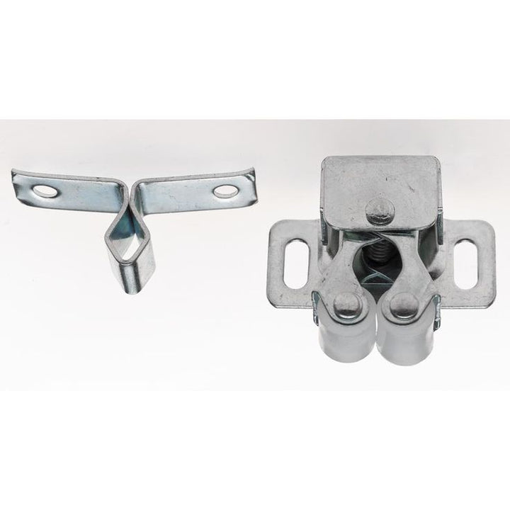 Double Roller Catch with Spear, Zinc Plated (1-Pack)