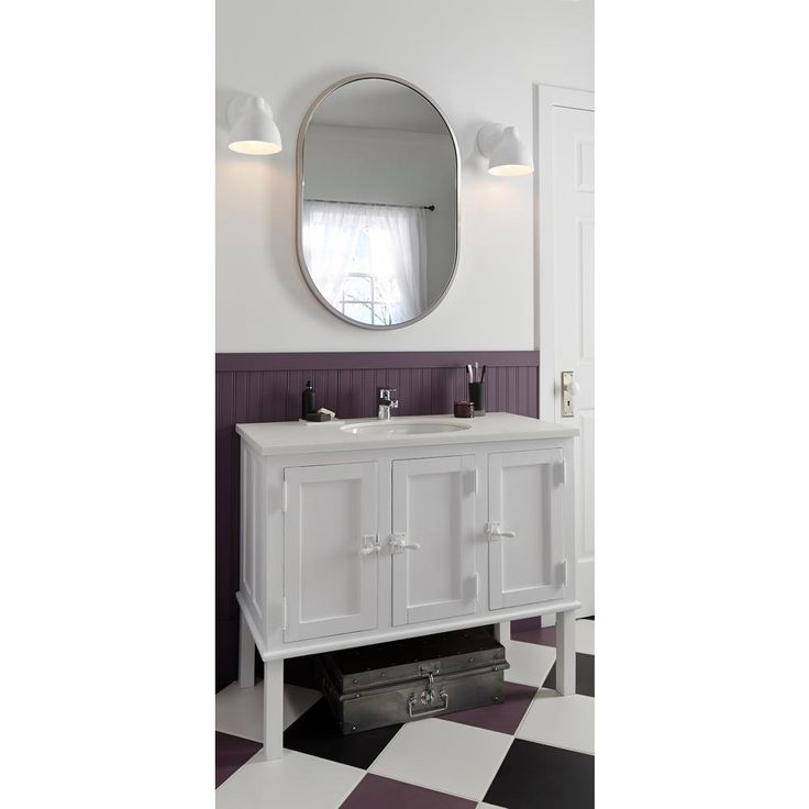 STERLING Wescott Under-Mounted Vitreous China Bathroom Sink in White with Overflow Drain
