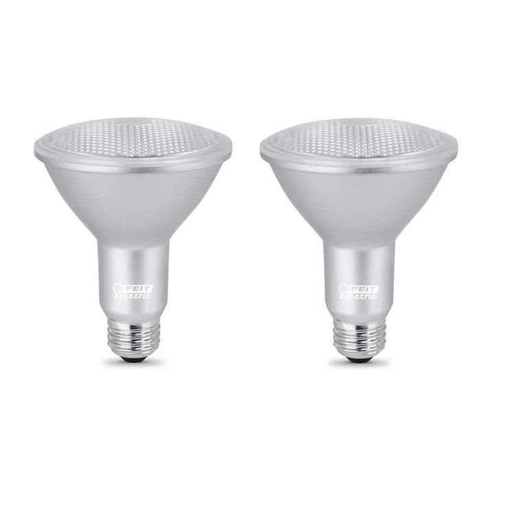 Feit Electric 75-Watt Equivalent PAR30 Dimmable CEC Title 24 Compliant LED ENERGY STAR 90+ CRI Flood Light Bulb, Bright White (2-Pack)