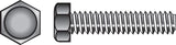 Hillman 1/4 in. Diameter x 2-1/2 in. Length Zinc-Plated Steel Hex Tap Bolts, 100-Pack
