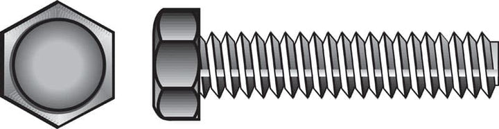 Hillman 1/4 in. Diameter x 2-1/2 in. Length Zinc-Plated Steel Hex Tap Bolts, 100-Pack