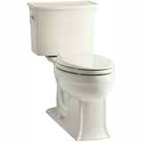 Archer Comfort Height 2-piece 1.28 GPF Single Flush Elongated Toilet with AquaPiston Flushing Technology in Black Black - Super Arbor