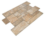 Style Selections Carmen Brown 16-in x 24-in Glazed Porcelain Floor Tile