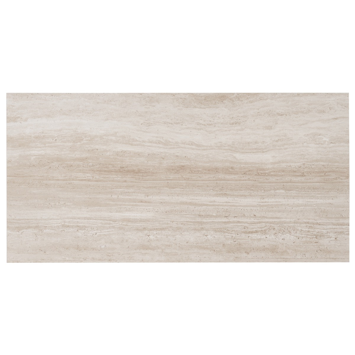 Nashville Beige 12x24 Travertine Look Matte Porcelain Tile by Lux Tile