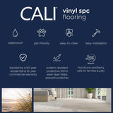 CALI Mute step Dockwood Oak Brown 20-mil x 7-in W x 48-in L Waterproof Interlocking Luxury Vinyl Plank Flooring (24.03-sq ft/ Carton)