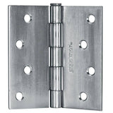 36 in. x 80 in. 1 Panel Left-Hand/Inswing 3/4 Lite Clear Glass Black Steel Prehung Front Door