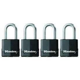 Master Lock 4-Pack 1.875-in Steel Keyed Padlock - Super Arbor