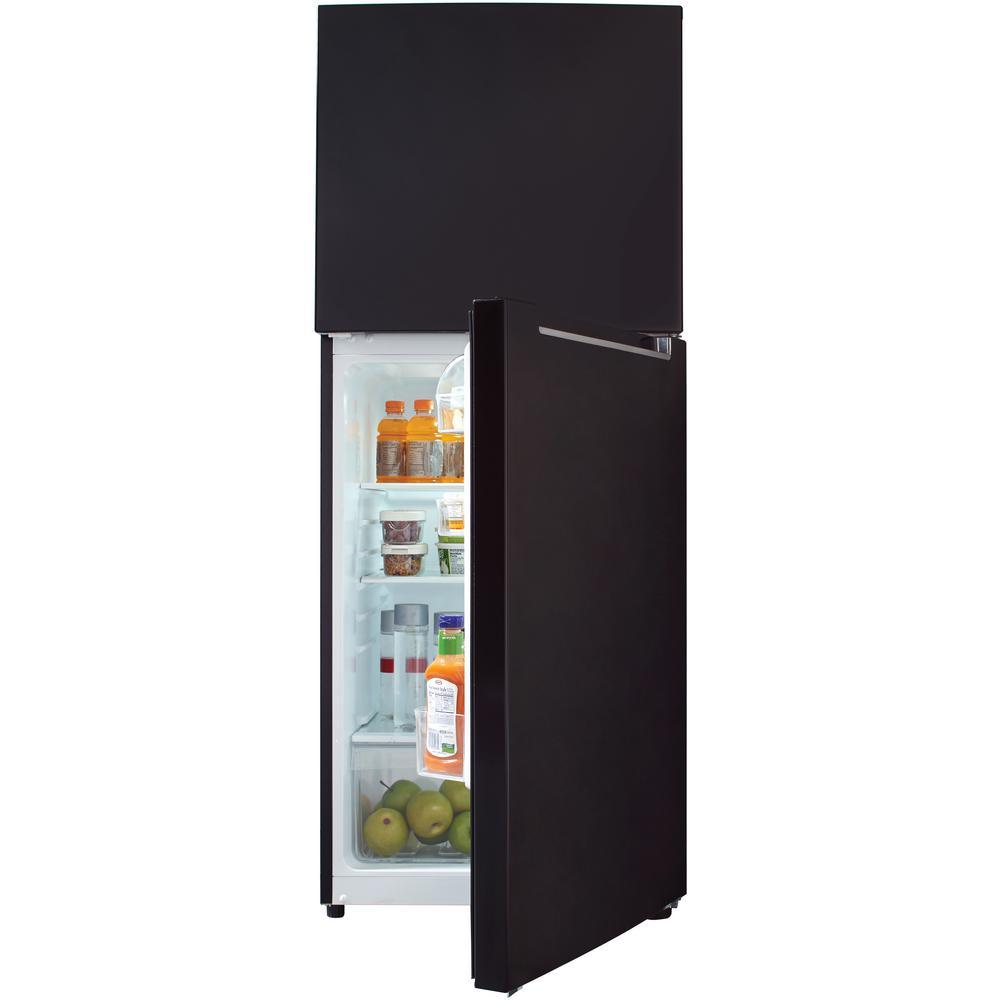 10.1 cu. ft. Top Freezer Refrigerator in Black - Super Arbor