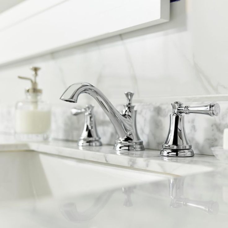 Silverton 8 in. Widespread 2-Handle Bathroom Faucet in Chrome