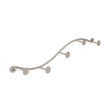 Sweep 5-Hook Single Wall Mount Rack in Chrome