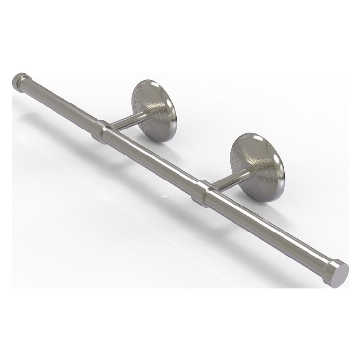 Allied Brass Monte Carlo Satin Nickel Wall Mount Towel Rack
