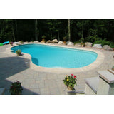 Patio-on-a-Pallet 18 in. x 18 in. Concrete Gray Variegated Traditional Yorkstone Paver (Pallet of 64-Pieces) - Super Arbor