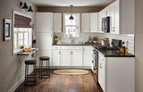 Diamond NOW Arcadia 18-in W x 35-in H x 23.75-in D White 3-Drawer Base Fully Assembled Cabinet (Recessed Panel Shaker Style)